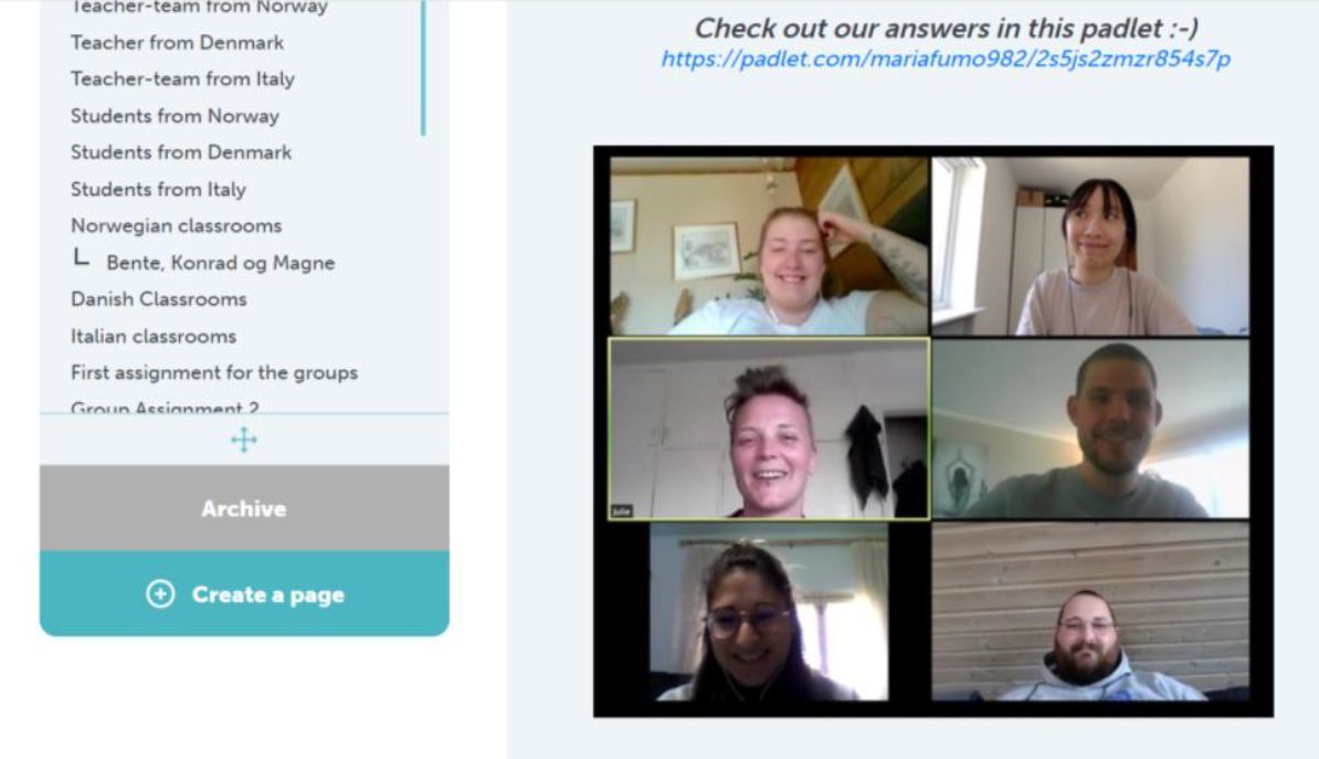 Jeg har fået nye internationale venner