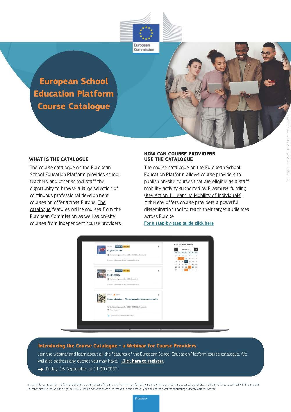 Skal du på efteruddannelseskursus i udlandet? School Education Gateway er nu fuldt tilgængelig igen.
