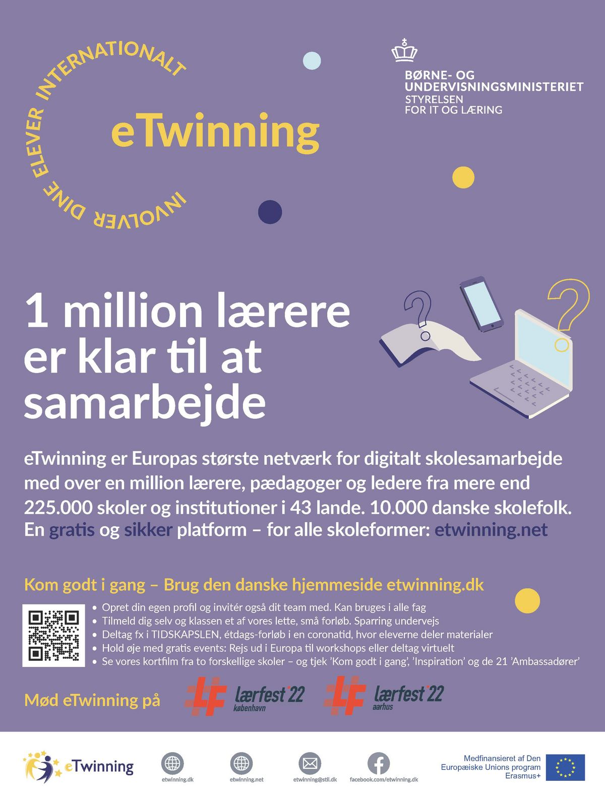 Annonce i FRIE SKOLER © eTwinning DK Annonce i FRIE SKOLER © eTwinning DK