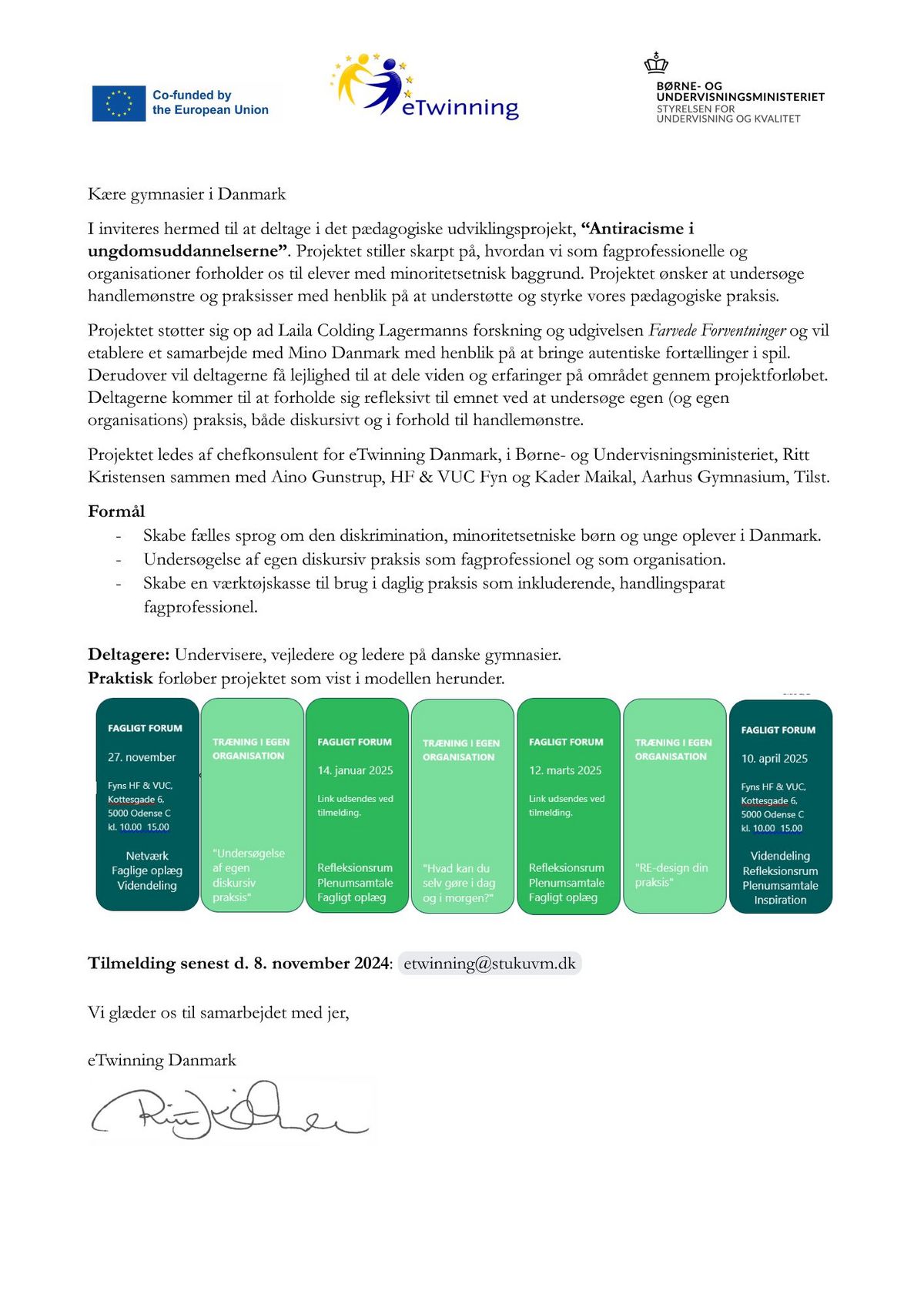 Gymnasier sætter fokus på antiracisme.
