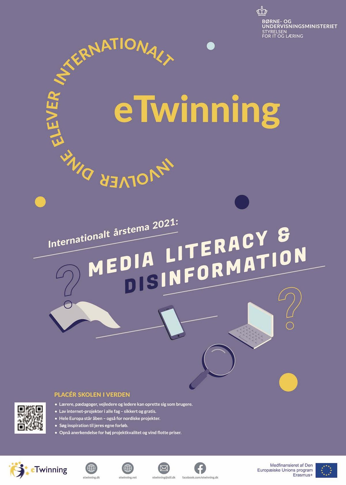 Plakat om årstemaet © eTwinning DK