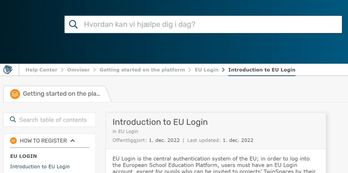 Sådan registrerer du dig på eTwinning.