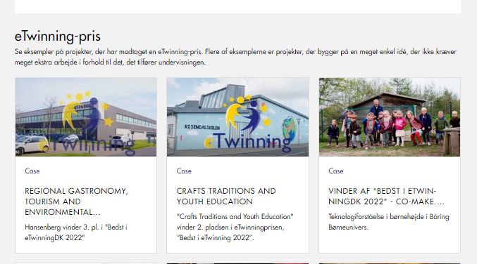 Bedst i eTwinning 2022 - se videoer om vinderprojekter