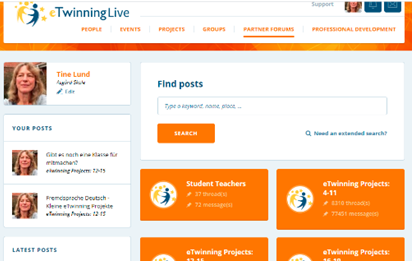 Alle kan finde samarbejdspartnere på eTwinning Live